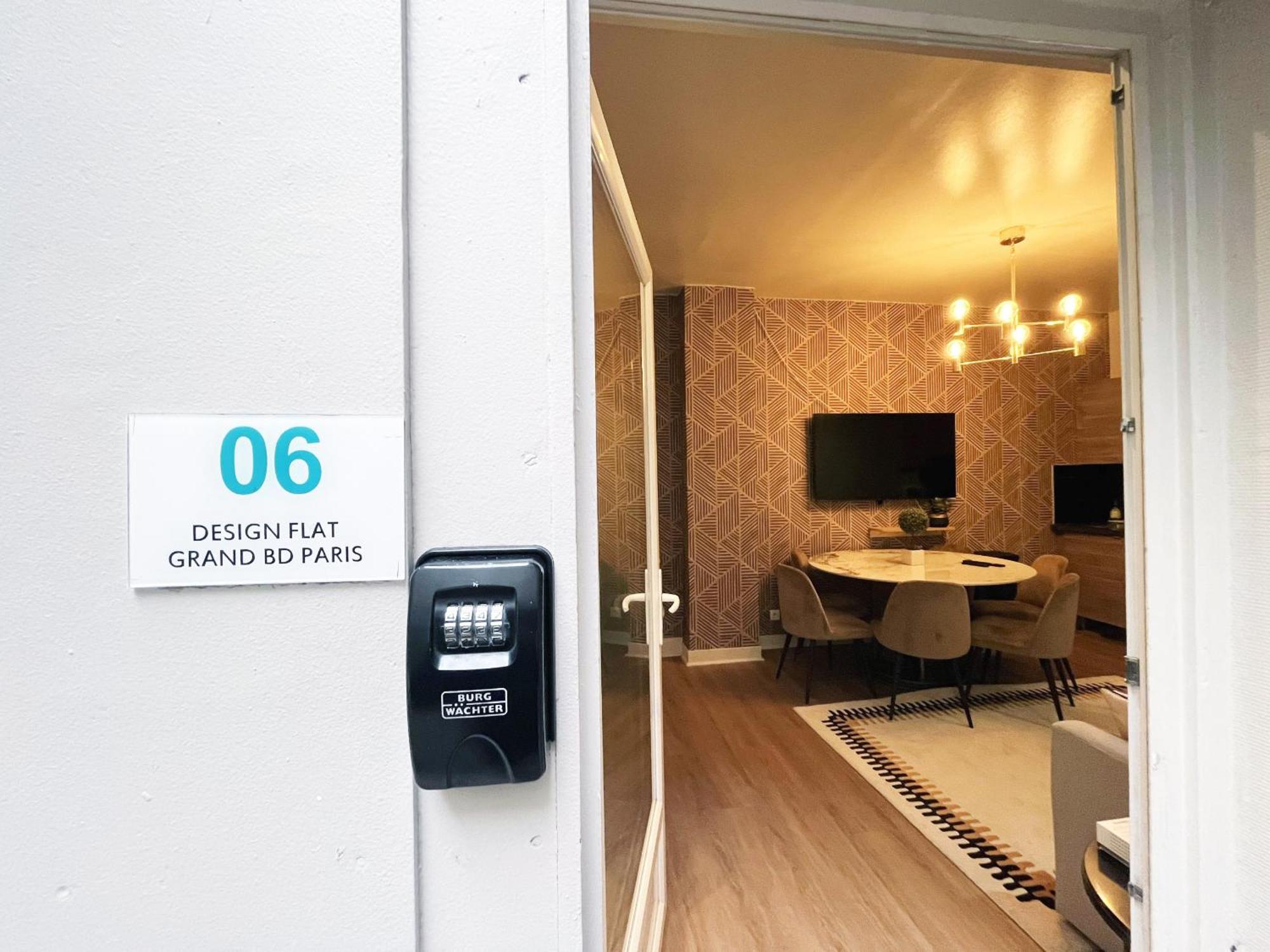 06 - Designed Flat Paris Grands Boulevards Apartment Exterior foto